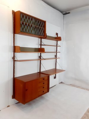 Norwegian Teakwood Wall-Unit by John Texmon for Blindheim Furniture Factory, 1960s-EYI-1140306