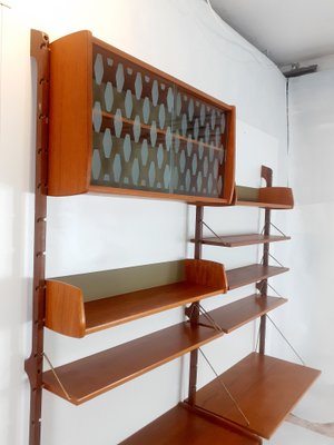 Norwegian Teakwood Wall-Unit by John Texmon for Blindheim Furniture Factory, 1960s-EYI-1140306