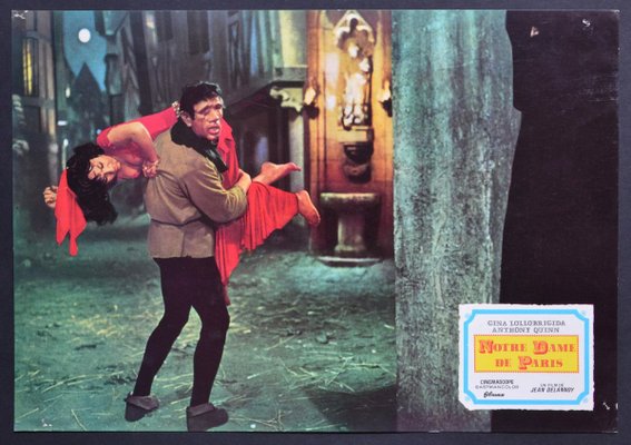 Notre Dame De Paris Original Lobby Card of the Movie, France/Italy, 1956-DYV-700978