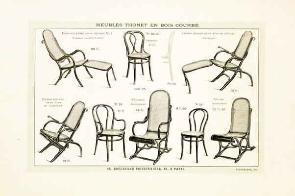 Nr.1 Folding Chair With Arms and Legrest from Thonet, 1880s-TZ-1232020