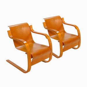 Nr. 31 Cantilever Lounge Chairs by Alvar Aalto, 1930s, Set of 2-TEA-1816705