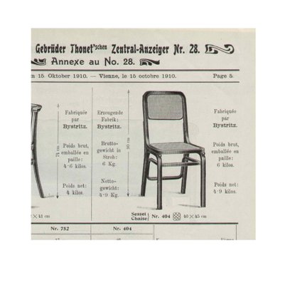 Nr. 404 Chair by Marcel Kammerer for Thonet, 1905-TZ-1232017