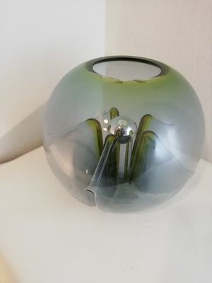 Nuphar Table Lamp in Green Glass by Toni Zuccheri for VeArt, Italy, 1970s-HNE-1061089