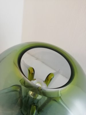 Nuphar Table Lamp in Green Glass by Toni Zuccheri for VeArt, Italy, 1970s-HNE-1061089