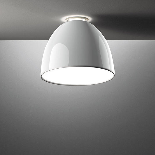 Nur Mini Gloss Ceiling Lamp by Artemide