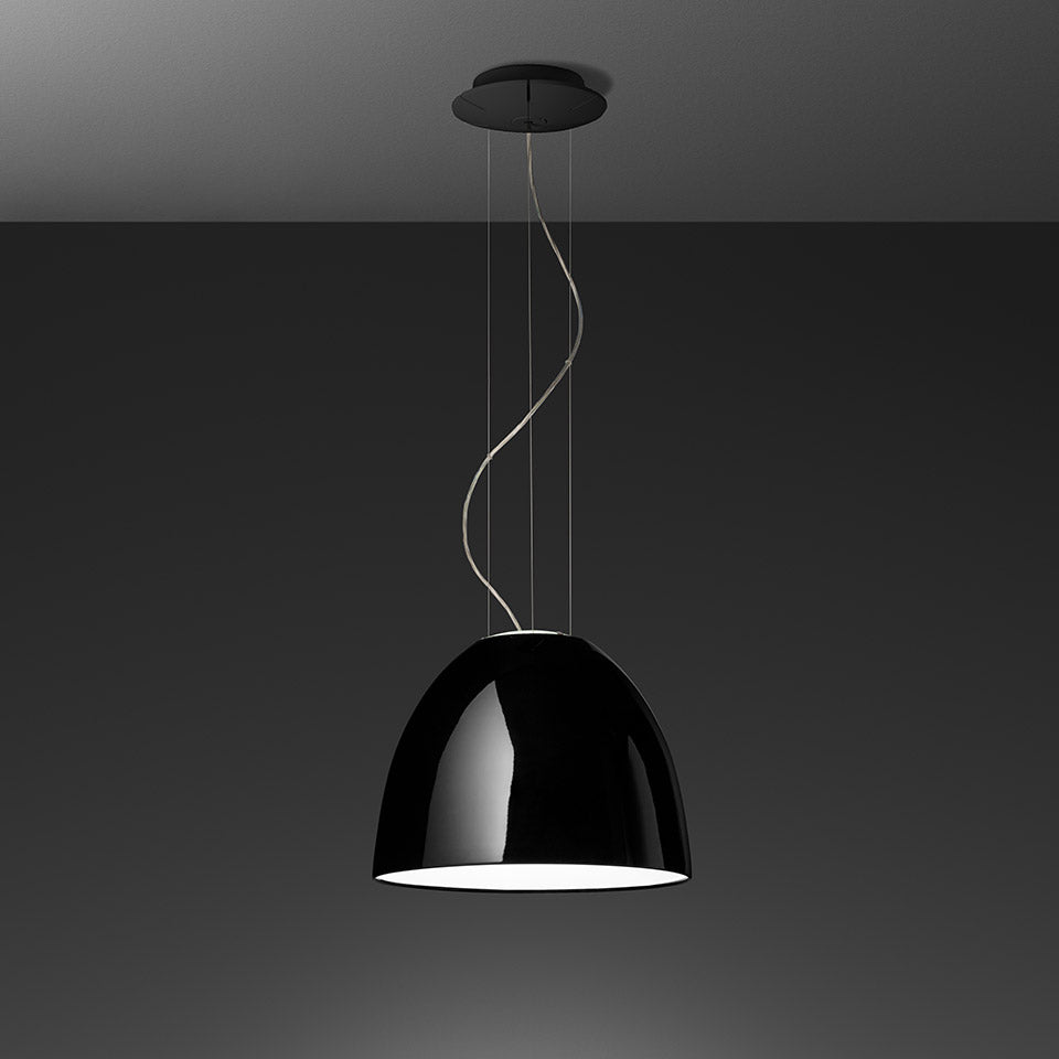 Nur Mini Gloss Suspension Lamp by Artemide