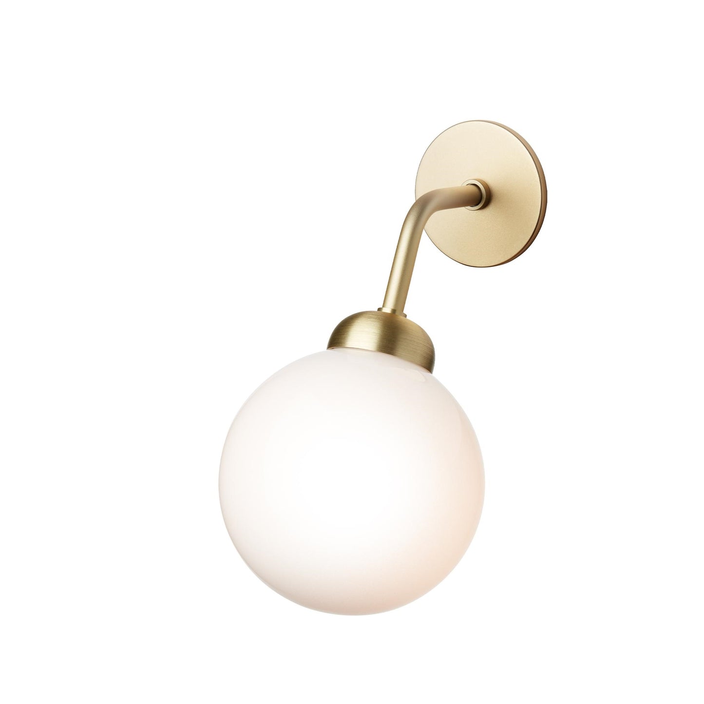 Apiales Hard-Wired Wall Lamp by Nuura #Brushed Brass / Hardwired