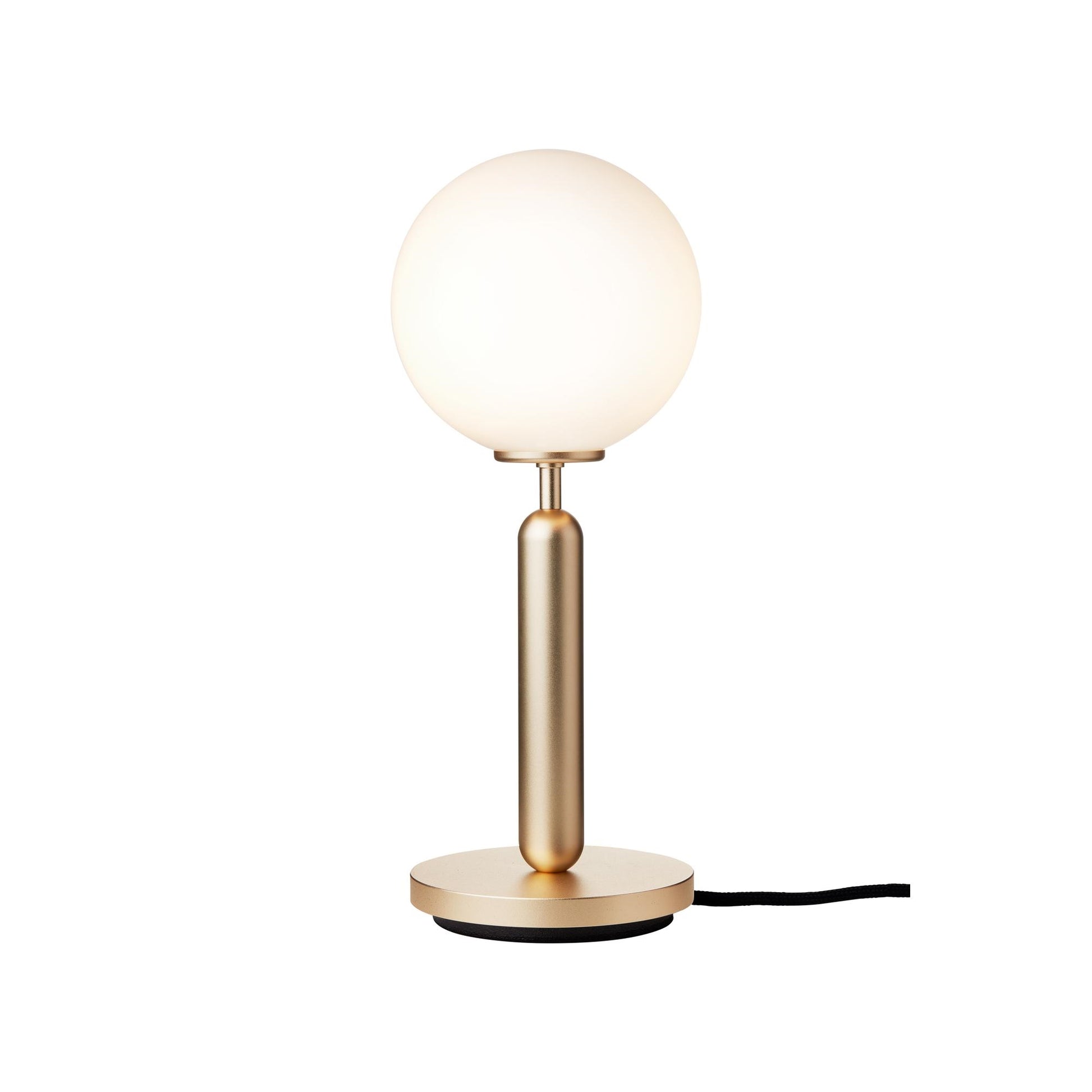 Miira Table Lamp by Nuura #Brass/ Opal White