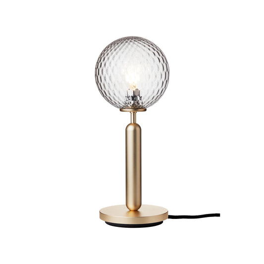 Miira Table Lamp by Nuura #Brass/ Optic Clear