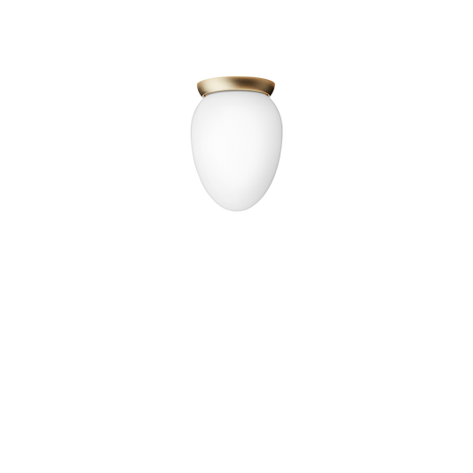 Rizzatto 171 Ceiling Light by Nuura #Satin Brass/Opal