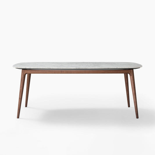 Hanami - Rectangular Marble/Lava Stone dining table by Novamobili