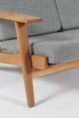 Oak 3-Seat Sofa Model 290 by Hans J. Wegner for Getama-HJB-1151313