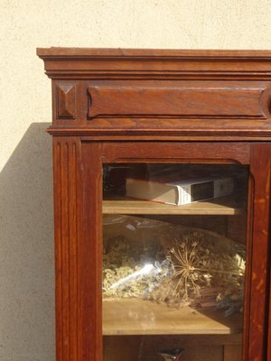 Oak and Glass Display Case, 1930s-ABK-2040988