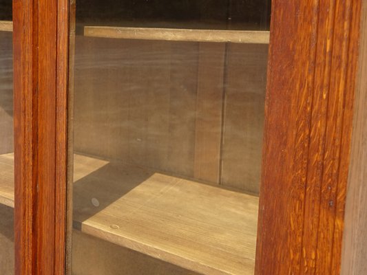 Oak and Glass Display Case, 1930s-ABK-2040988