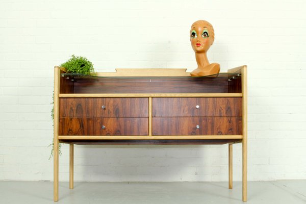 Oak and Rosewood Vanity / Sideboard, 1960s-ZA-843720