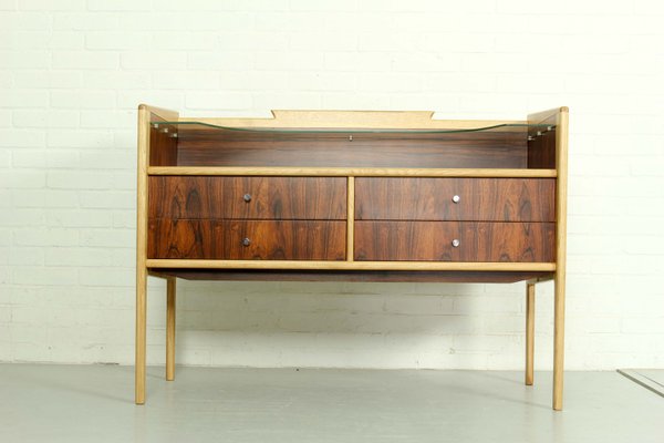 Oak and Rosewood Vanity / Sideboard, 1960s-ZA-843720