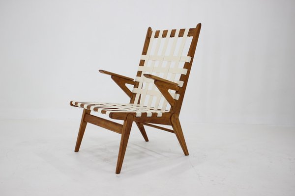 Oak Armchair from Krásná Jizba, Czechoslovakia, 1960s-TZ-1229426