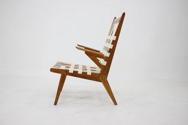 Oak Armchair from Krásná Jizba, Czechoslovakia, 1960s-TZ-1229426