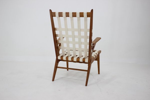 Oak Armchair from Krásná Jizba, Czechoslovakia, 1960s-TZ-1229426