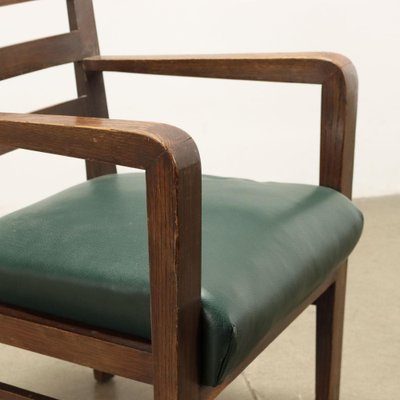 Oak Armchair, Italy, 1940s-VMM-1793267