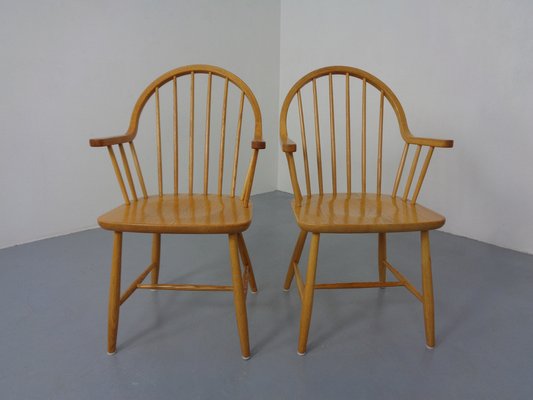 Oak Armchairs by Erik Ole Jørgensen for Tarm Stole Møbelfabrik, Set of 2-RDW-1770651