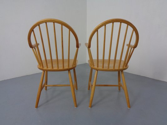 Oak Armchairs by Erik Ole Jørgensen for Tarm Stole Møbelfabrik, Set of 2-RDW-1770651