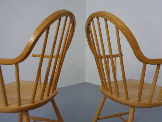 Oak Armchairs by Erik Ole Jørgensen for Tarm Stole Møbelfabrik, Set of 2-RDW-1770651