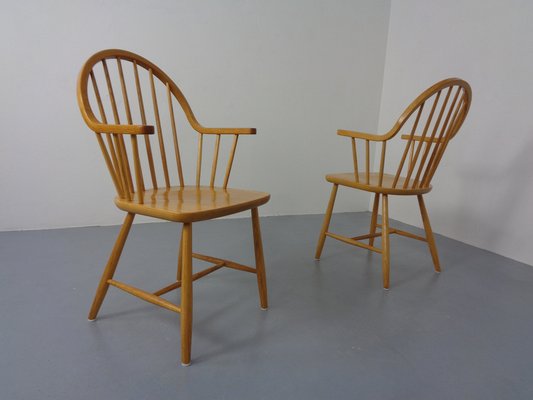 Oak Armchairs by Erik Ole Jørgensen for Tarm Stole Møbelfabrik, Set of 2-RDW-1770651