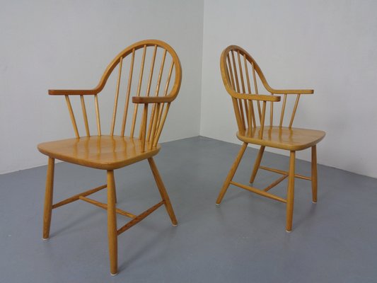 Oak Armchairs by Erik Ole Jørgensen for Tarm Stole Møbelfabrik, Set of 2-RDW-1770651