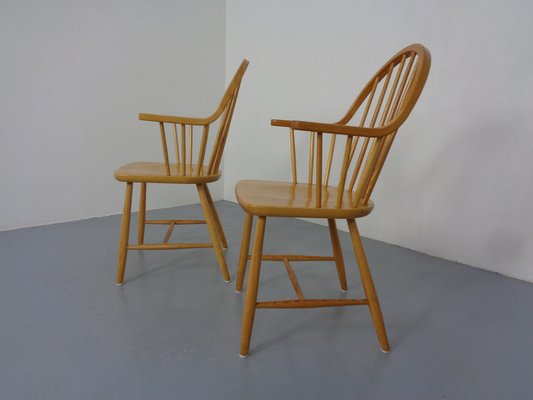 Oak Armchairs by Erik Ole Jørgensen for Tarm Stole Møbelfabrik, Set of 2-RDW-1770651