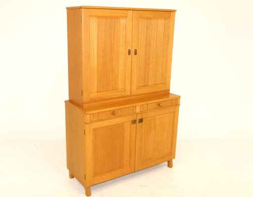 Oak Armoire from Carl Malmsten, Sweden, 1970s-GEK-1144250