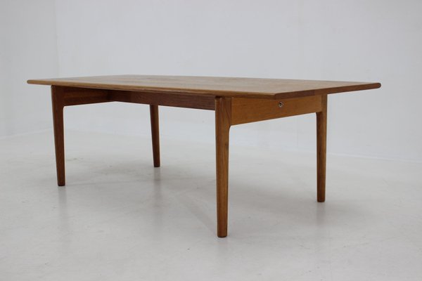 Oak AT-15 Coffee Table by Hans J Wegner for Andreas Tuck, Denmark, 1960s-TZ-1448522