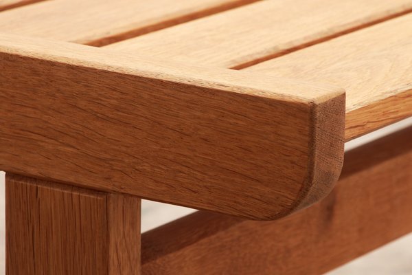 Oak Bench by Bernt Petersen for Niels Eilersen, 1960s-EZZ-1773340