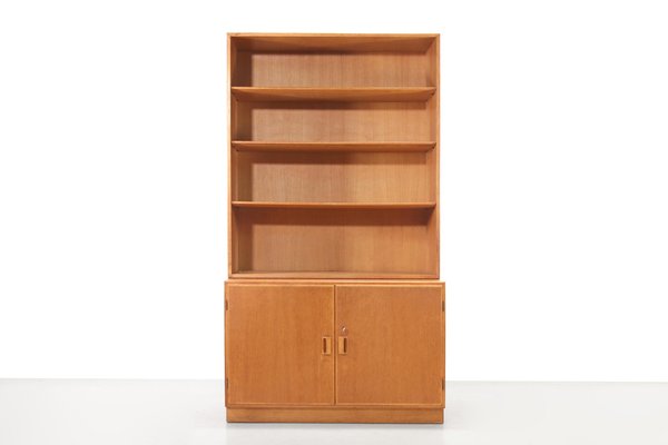 Oak Bookcase by Børge Mogensen for Soborg Mobler, 1960s-BQ-1772840