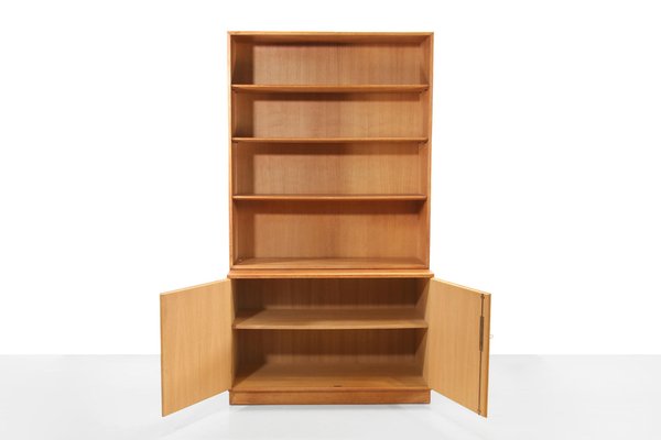 Oak Bookcase by Børge Mogensen for Soborg Mobler, 1960s-BQ-1772840