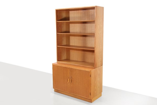 Oak Bookcase by Børge Mogensen for Soborg Mobler, 1960s-BQ-1772840