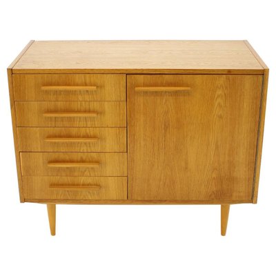 Oak Cabinet, Czechoslovakia, 1960s-TZ-952784