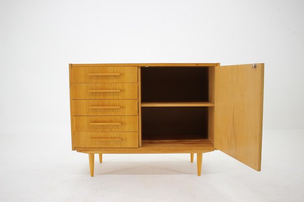 Oak Cabinet, Czechoslovakia, 1960s-TZ-952784