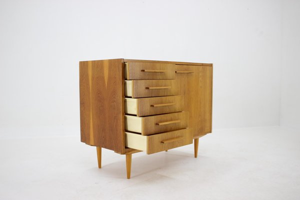 Oak Cabinet, Czechoslovakia, 1960s-TZ-952784