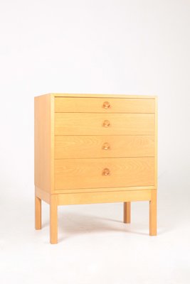 Oak Chest of Drawers by Børge Mogensen for Karl Andersson & Söner, 1960s-FK-777192