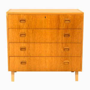 Oak Chest of Drawers, Sweden, 1960-GEK-1394661