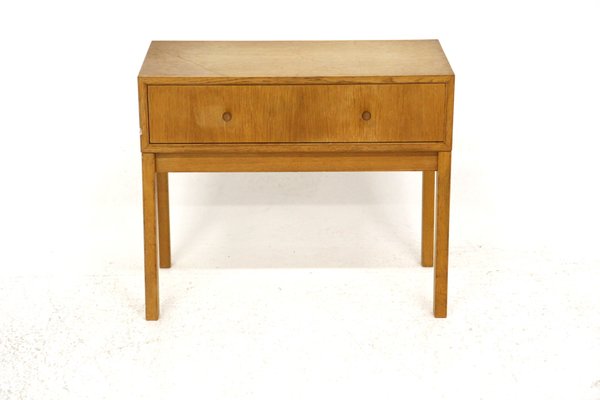 Oak Chest of Drawers, Sweden, 1960s-GEK-1374259