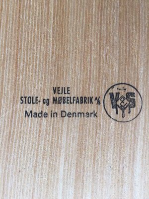 Oak Coffee Table by Henning Kjaernulf for Vejle Stéle, 1960s-WSA-831353