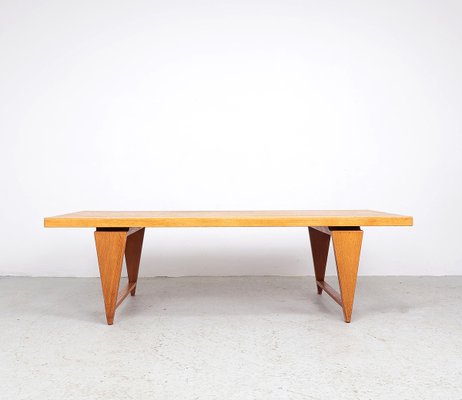 Oak Coffee Table Model Ml 115 attributed to Illum Wikkelsø for a/S Mikael Laursen, 1960s-SN-2020290