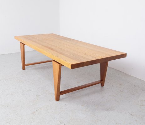 Oak Coffee Table Model Ml 115 attributed to Illum Wikkelsø for a/S Mikael Laursen, 1960s-SN-2020290