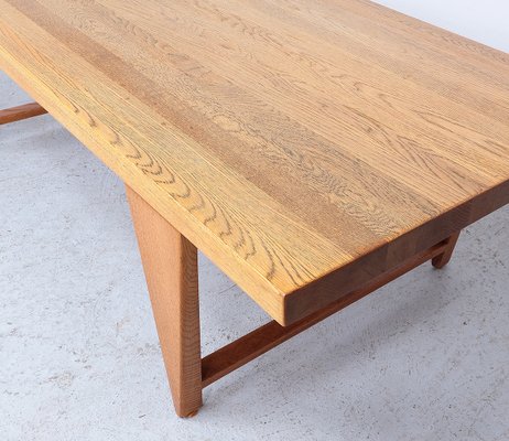 Oak Coffee Table Model Ml 115 attributed to Illum Wikkelsø for a/S Mikael Laursen, 1960s-SN-2020290