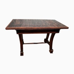 Oak Coffee Table with Small Shelf, 1950s-WQQ-1758374