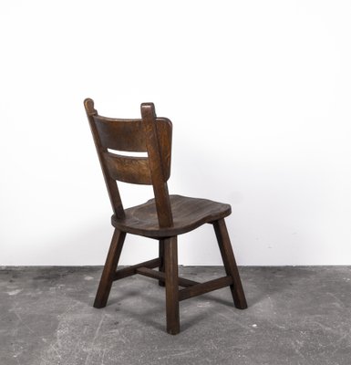 Oak Dining Chairs, 1960s, Set of 4-VLO-989470