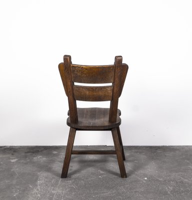 Oak Dining Chairs, 1960s, Set of 4-VLO-989470