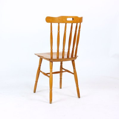 Oak Dining Chairs, 1960s, Set of 4-UL-888114